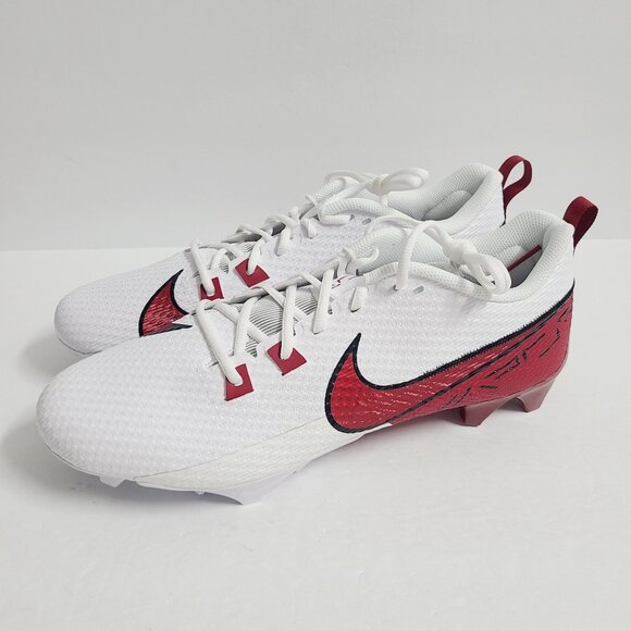 NEW Nike Vapor Edge Speed 360 2 Football Cleats FQ4045-104 Size 14 White Red main image 8